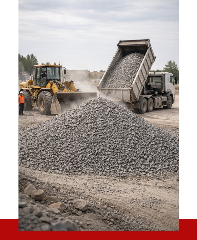 Купить щебень с доставкой в Истре от 2540 руб. | ПРОНЕРУДСта