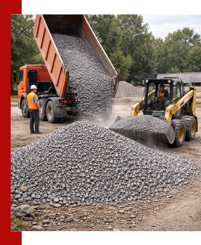 Купить гранитный щебень фракции 5–10 в Истре с доставкой