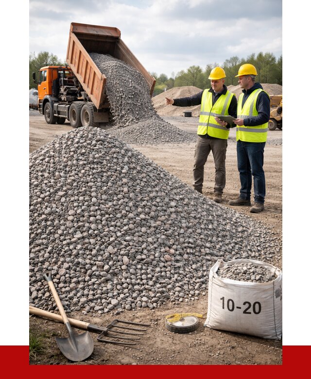 Гранитный щебень фракция 10-20 в Истре от 4267 руб.|ПРОНЕРУДСта
