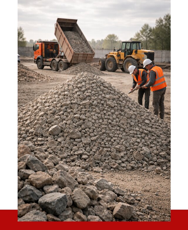 Гранитный щебень фракция 40-70 в Истре от 2540 руб ПРОНЕРУДСта