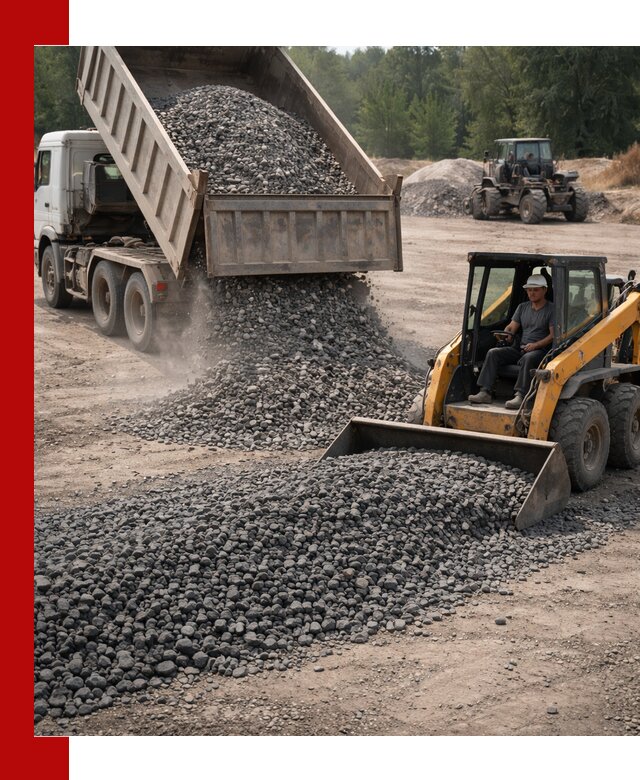 Гранитный щебень фракция 40-70 с доставкой в Истре