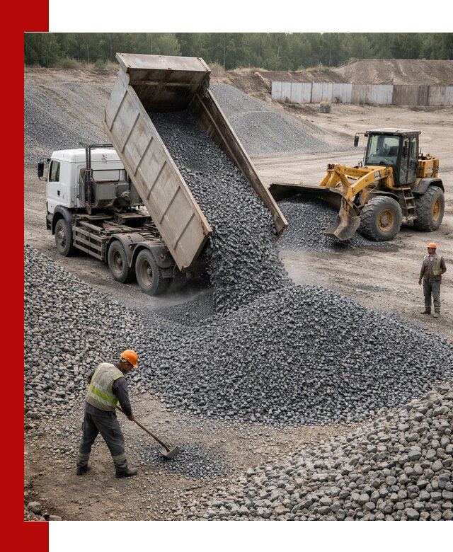 Щебень габбро-диабаз фр. 5-20 с доставкой в Истре