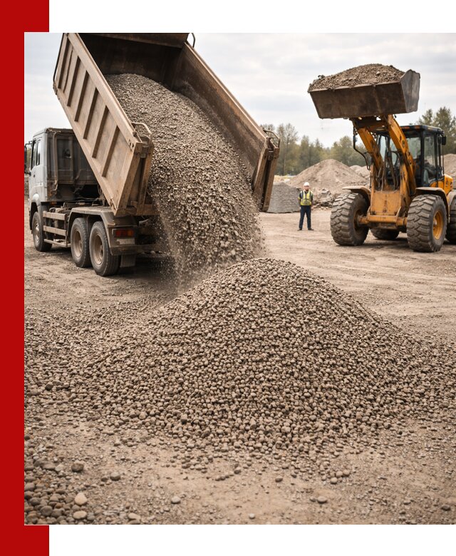 Гравийный щебень фракция 3–10 с доставкой в Истре