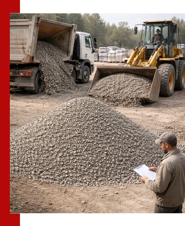 Гравийный щебень фракция 5–10 с доставкой в Истре