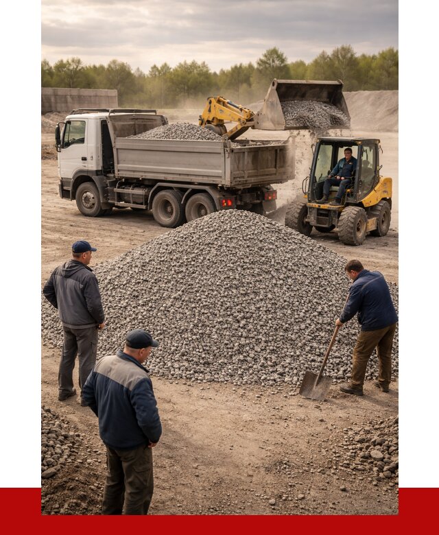 Гравийный щебень фракция 5-20 в Истре от 2438 р. ПРОНЕРУДСта