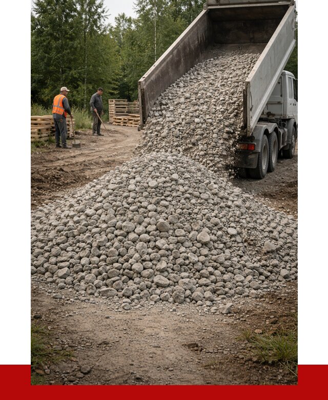 гравийный щебень фракция 70-120 в Истре от 2489 р. ПРОНЕРУДСта