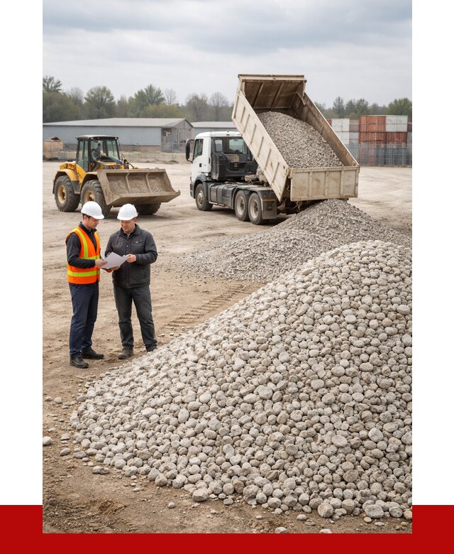 Известняковый щебень в Истре от 1422 р. доставка | ПРОНЕРУДСта