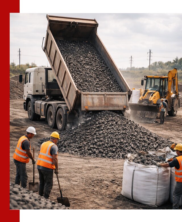 Шлаковый щебень фракция 40-70 с доставкой в Истре