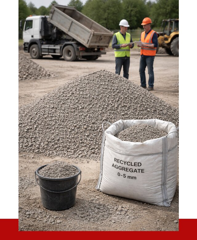 Вторичный щебень фракция 0-5 в Истре от 1626 р. ПРОНЕРУДСта