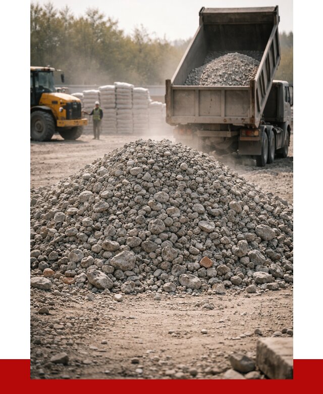 Вторичный щебень фракция 70-150 в Истре от 1422 р. | ПРОНЕРУДСта