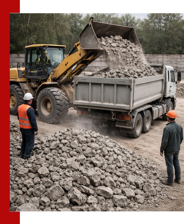 Вторичный щебень фракция 70–150 в Истре с доставкой