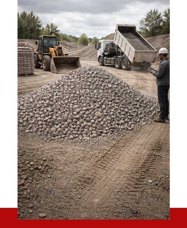 Купить бетонный щебень в Истре, от 3251 р. ПРОНЕРУДСта