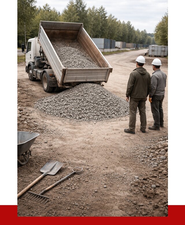 Бетонный щебень фракция 5-20 в Истре от 3251 р., ПРОНЕРУДСта