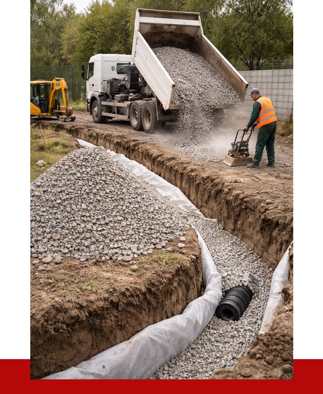 Щебень для дренажа в Истре от 1880 р., ПРОНЕРУДСта доставка