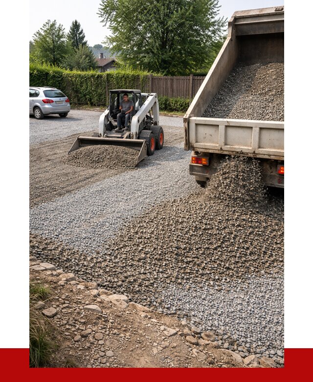 Щебень для парковки в Истре с доставкой от 1219 р.| ПРОНЕРУДСта