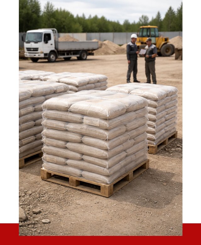 Карьерный песок в мешках в Истре от 1219 р. - ПРОНЕРУДСта