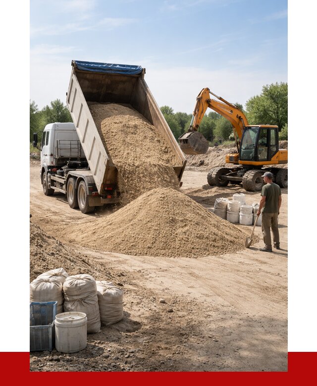 Купить речной песок в Истре от 1219 р. за куб | ПРОНЕРУДСта