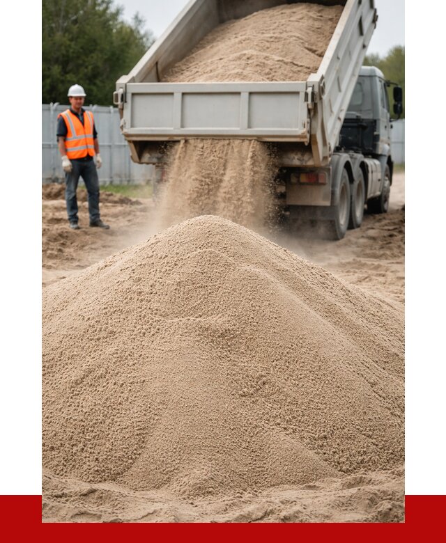 Купить сеяный песок с доставкой в Истре от 2235 р ПРОНЕРУДСта