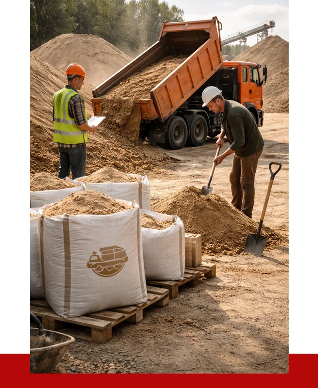 Строительный песок в Истре от 2235 р. с доставкой, ПРОНЕРУДСта