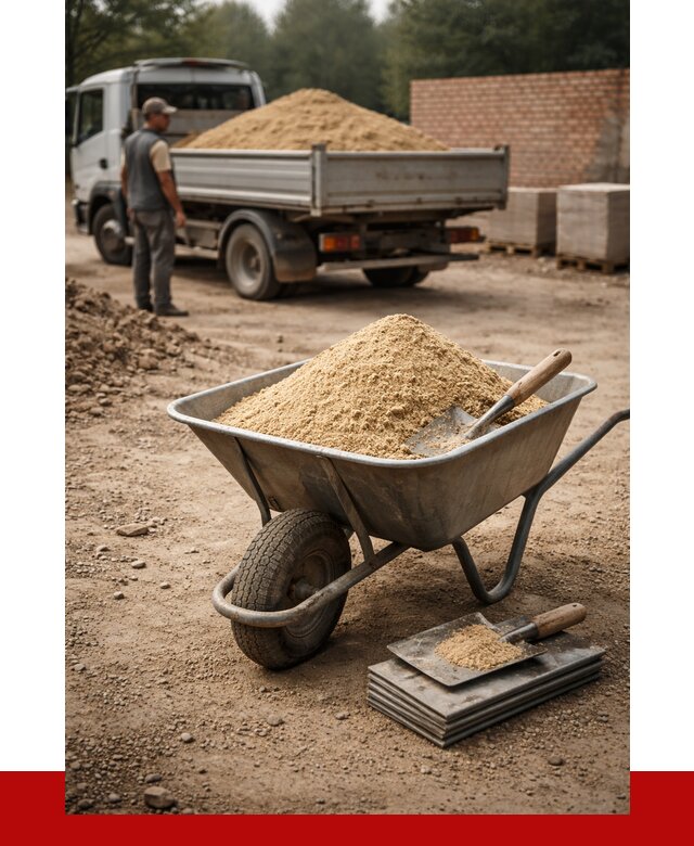 Песок для кладки в Истре с доставкой от 2235 р. | ПРОНЕРУДСта