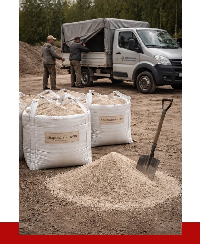 Кварцевый песок для пескоструя в Истре от 4572 р. | ПРОНЕРУДСта