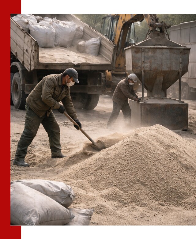 Кварцевый песок для пескоструя в Истре — доставка и качество