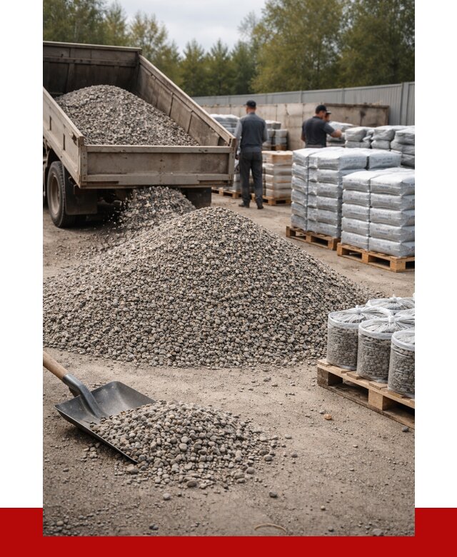 Гравий фракция 5-20 в Истре купить от 2337 р. ПРОНЕРУДСта