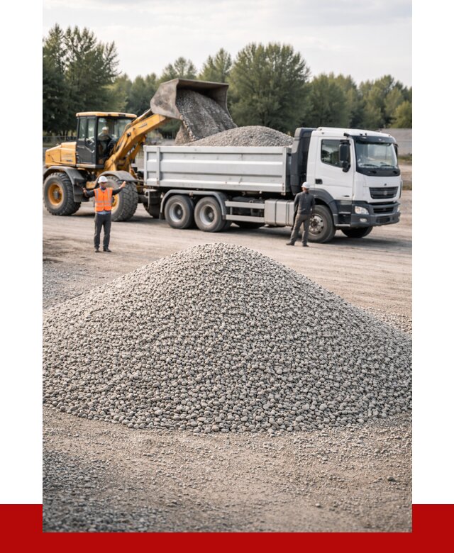 Купить мытый гравий в Истре от 3556 р, доставка ПРОНЕРУДСта