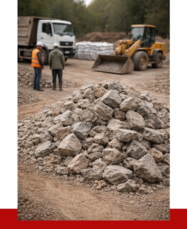 Купить бутовый камень с доставкой в Истре от 2337 р. | ПРОНЕРУДСта