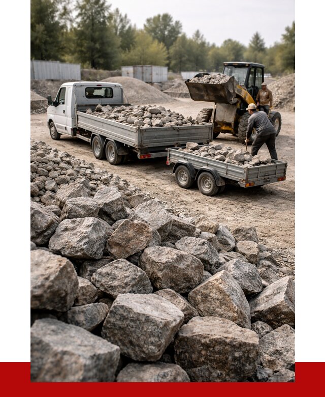 Купить бутовый камень гранитный в Истре от 2845 р. | ПРОНЕРУДСта