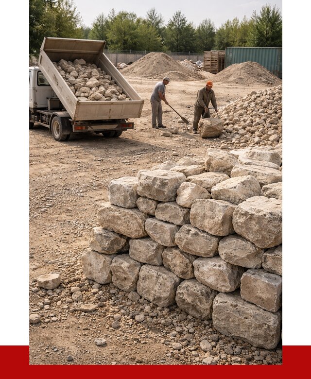 Бутовый камень известняковый в Истре от 4267 р. | ПРОНЕРУДСта