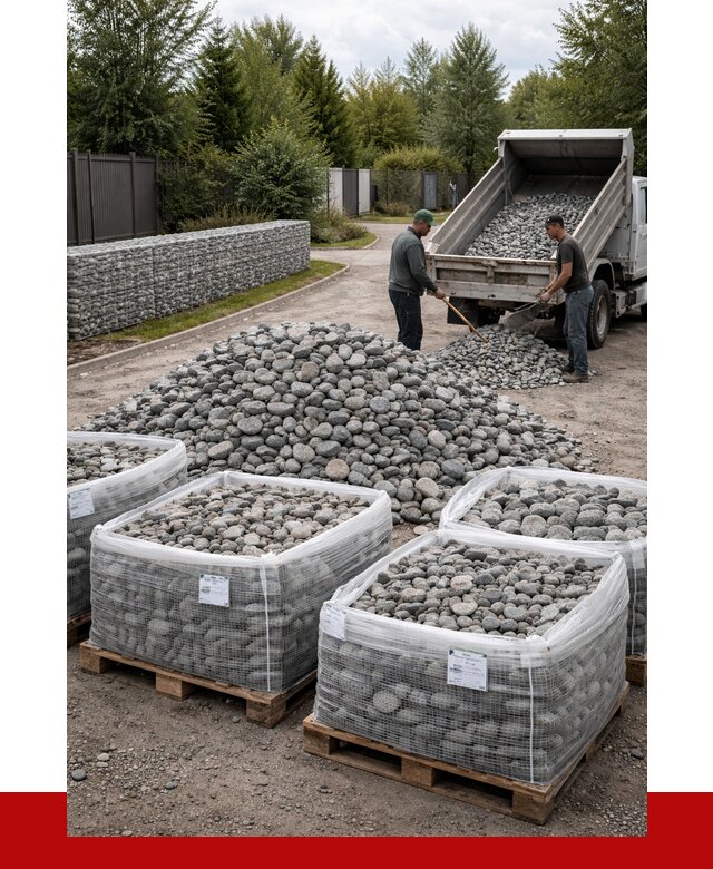 Камень для габионов в Истре от 4267 р. за куб | ПРОНЕРУДСта