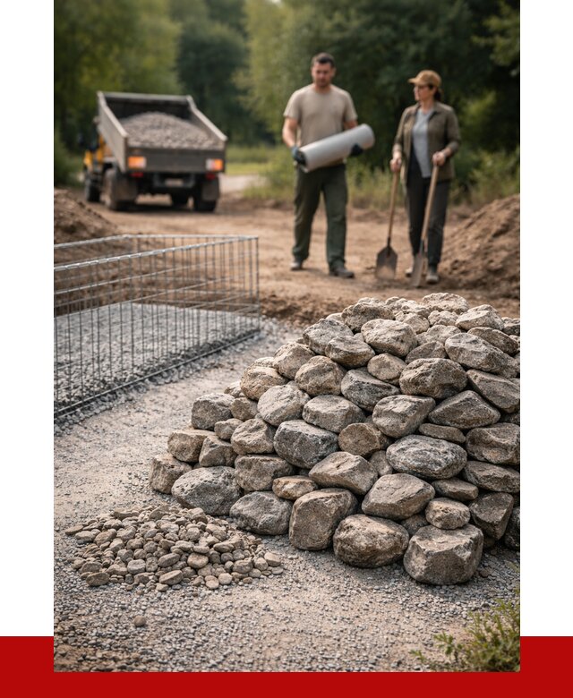 Камень для габионов фракция 100-200 в Истре от 4877 р. | ПРОНЕРУДСта