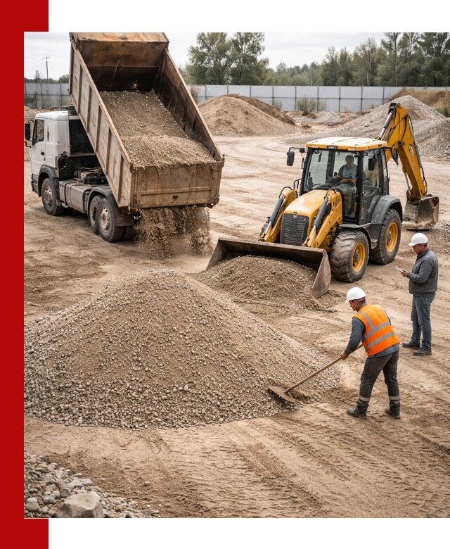 Поставка и доставка ПГС С4 в мешках и самосвалах в Истре