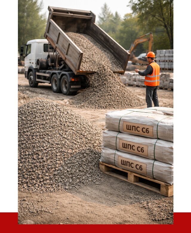 ЩПС С6 в Истре с доставкой от 2235 р. за куб | ПРОНЕРУДСта