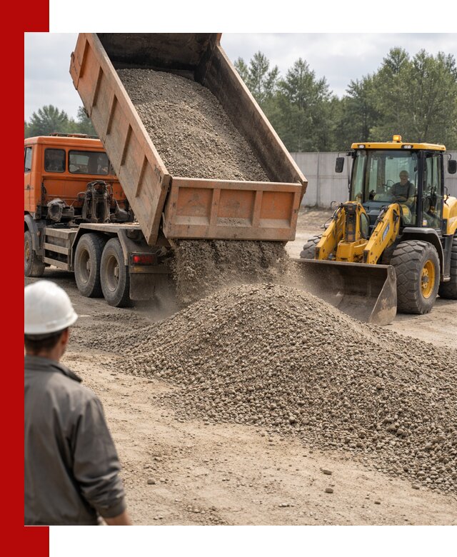 Доставка щпс С8 самосвалами в Истре от производителя