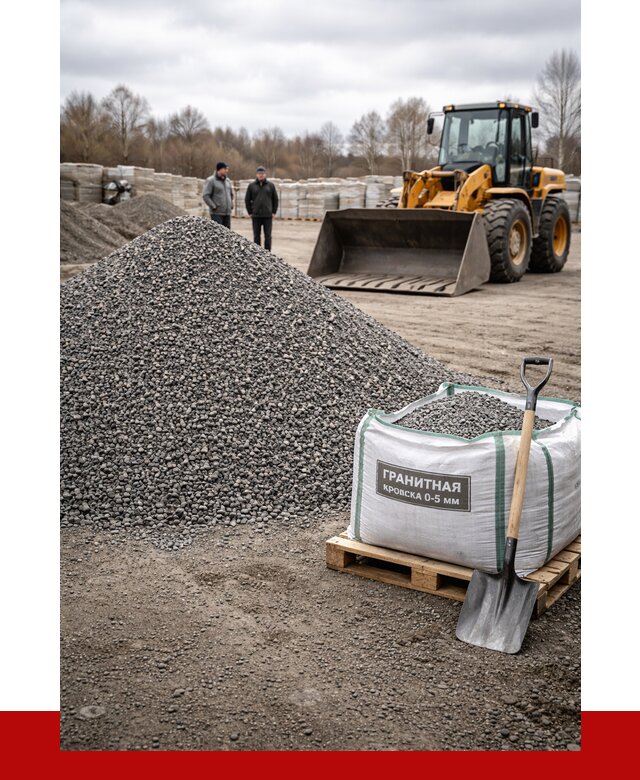 Купить гранитную крошку в Истре от 4877 р. с доставкой | ПРОНЕРУДСта