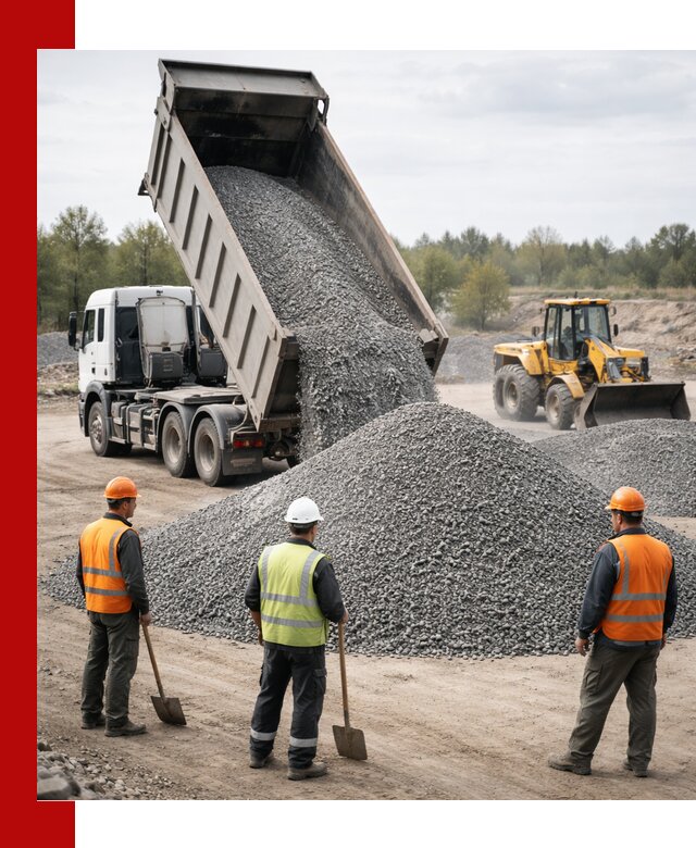 Доставка и продажа гранитной крошки в Истре