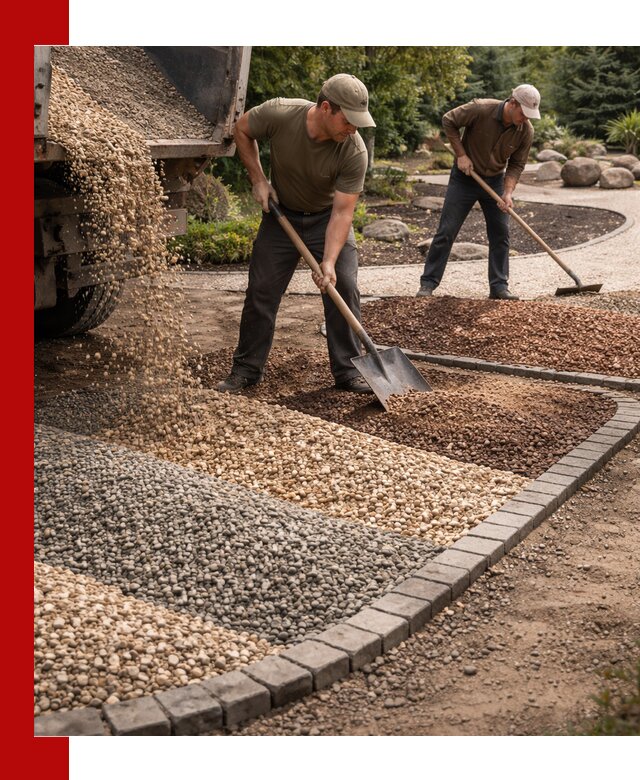 Декоративная крошка для ландшафта в Истре — продажа и доставка