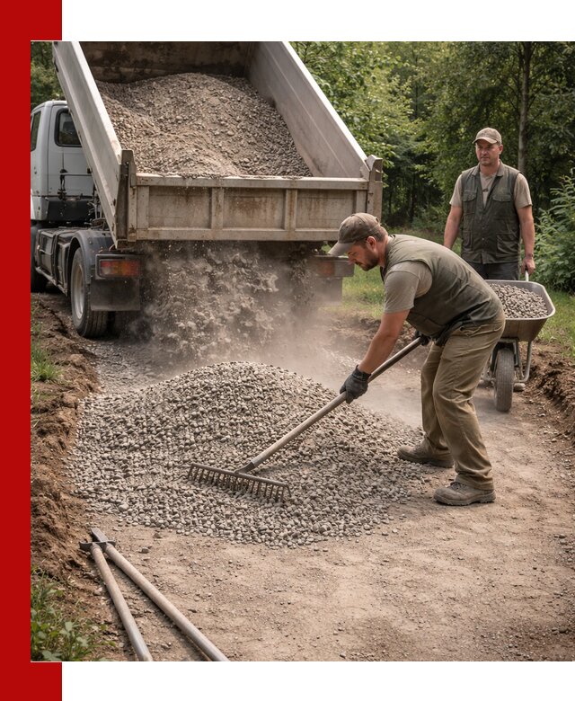 Каменная крошка для дорожек с доставкой в Истре