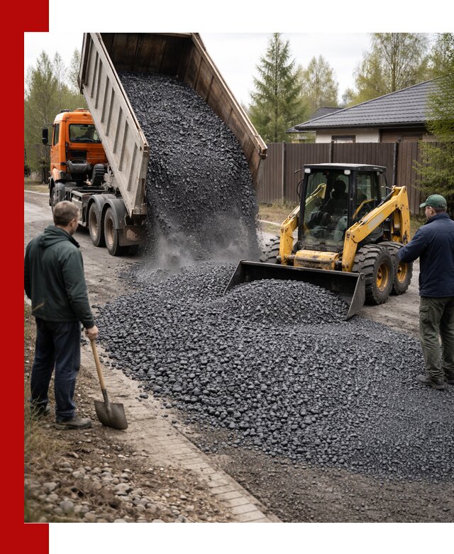 Крошка габбро с доставкой в Истре для строительных работ