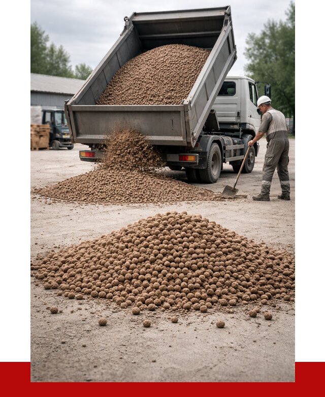 Керамзит с доставкой в Истре от 4267 р. за м3 | ПРОНЕРУДСта