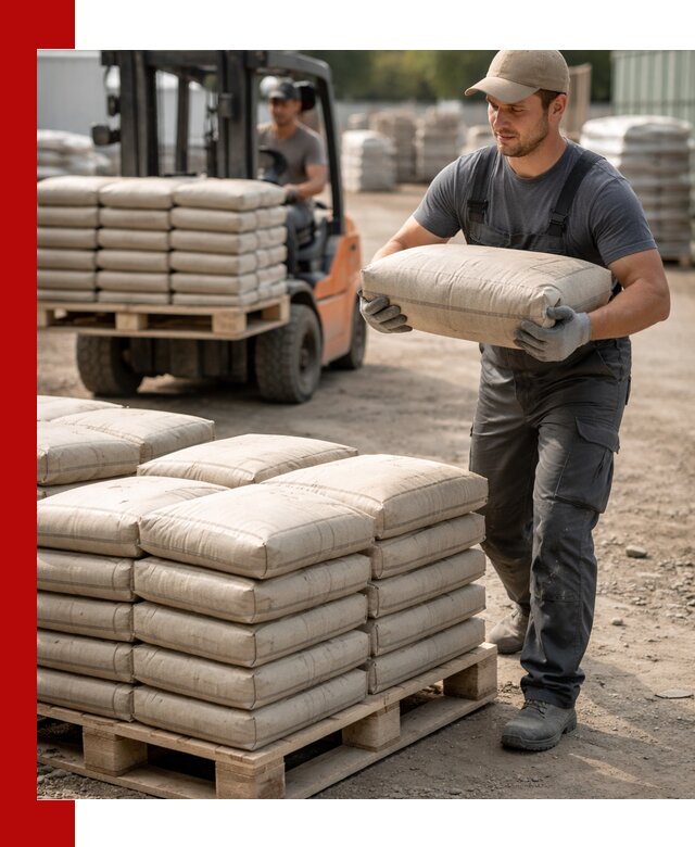 Доставка цемента в мешках оптом и в розницу в Истре