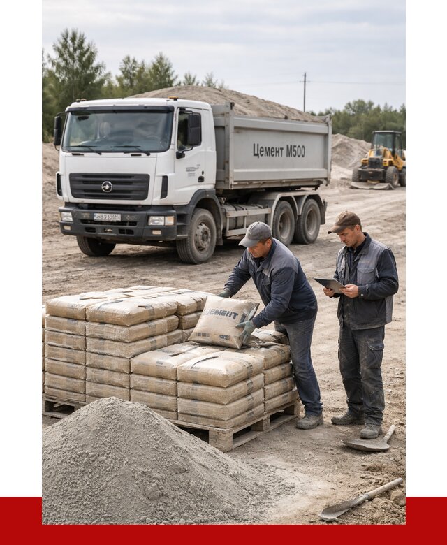Купить цемент м500 с доставкой в Истре от 5283 р. | ПРОНЕРУДСта