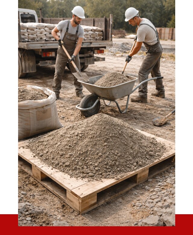 Цементно песчаная смесь М100 в Истре от 5283 р. за куб | ПРОНЕРУДСта