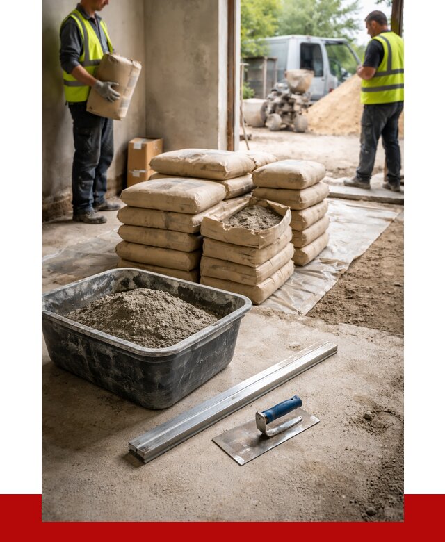 Купить сухую смесь для стяжки в Истре от 4572 р. | ПРОНЕРУДСта