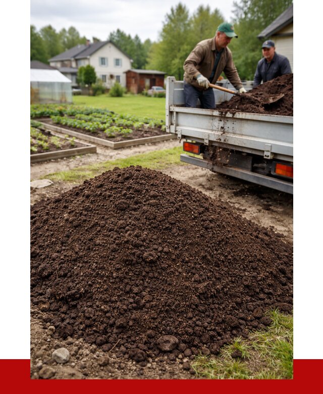 Плодородный грунт в Истре с доставкой от 4267 р. | ПРОНЕРУДСта