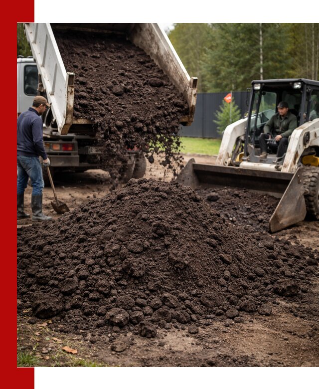 Плодородный грунт с доставкой в Истре для садов и огородов