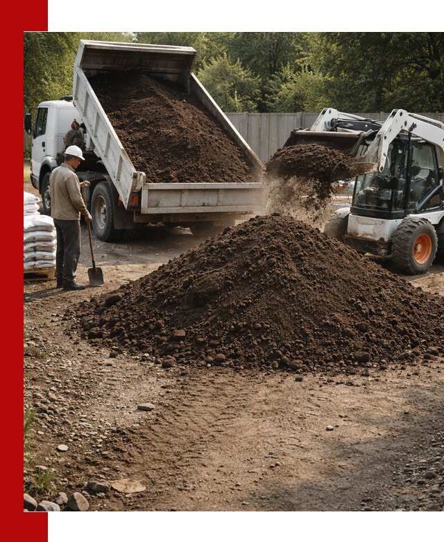 Доставка растительного грунта в Истре от производителя оптом и в розницу