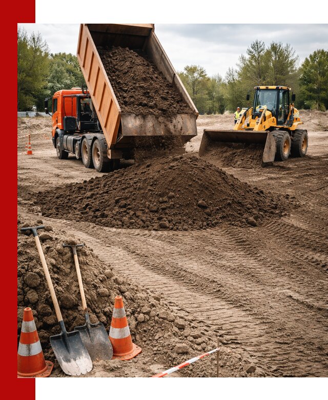 Поставка и доставка планировочного грунта в Истре